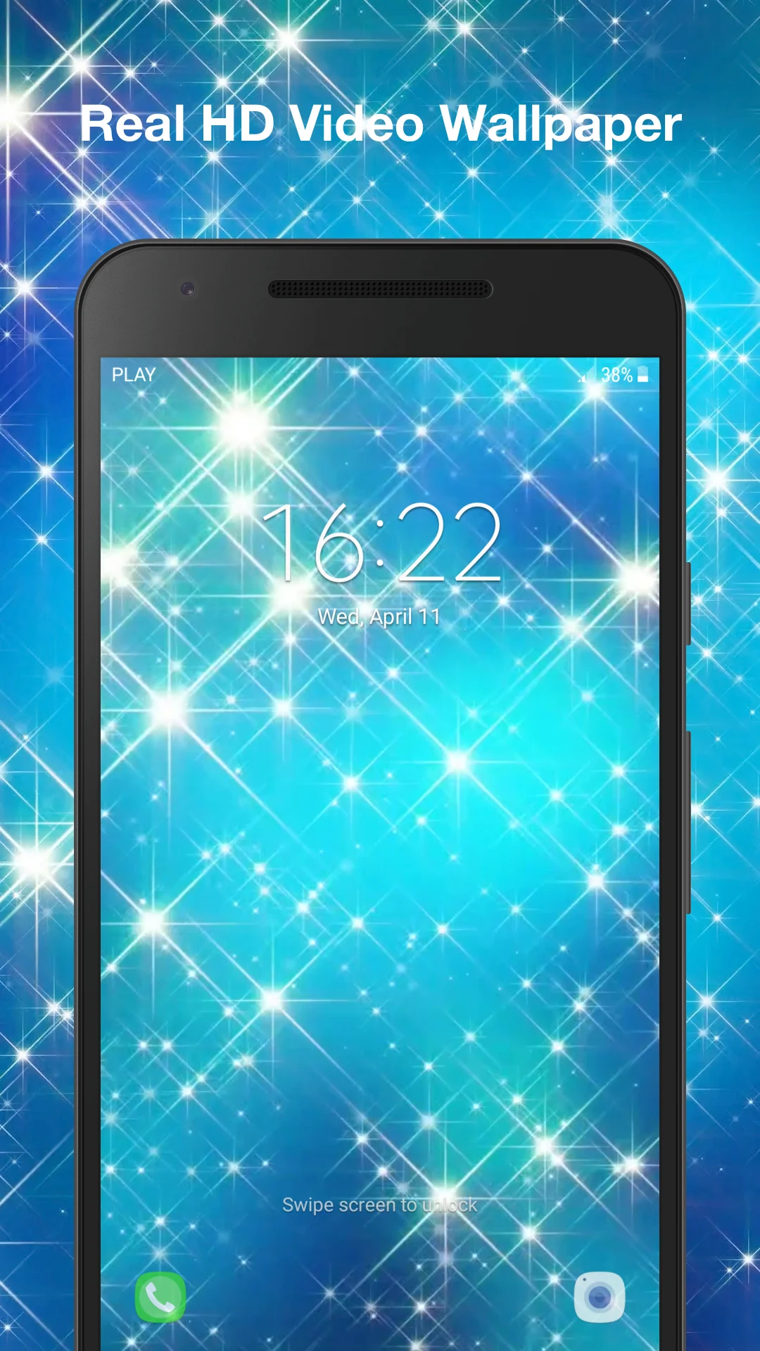 Real Glitter Live Wallpaper screenshot